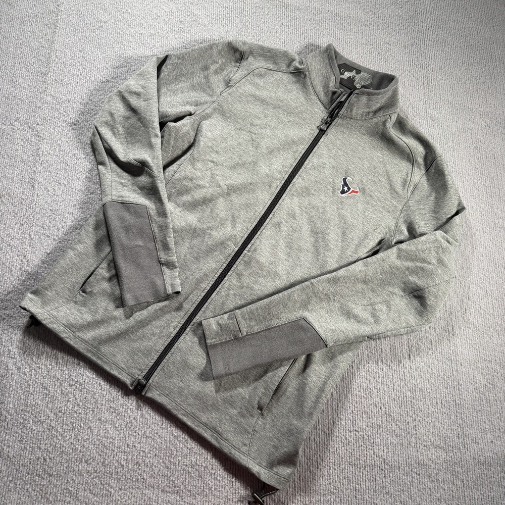Houston Texans Greyson Small Jacket Sequoia Hybrid Men Full Zip Golf Logo Toro